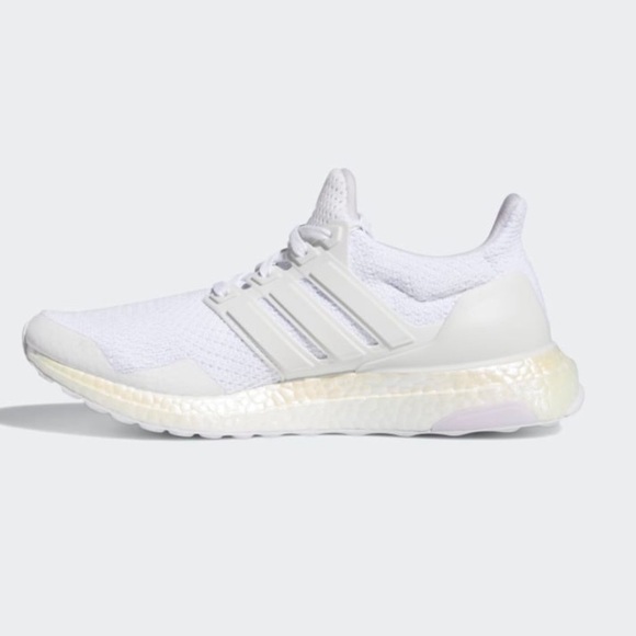 adidas UltraBOOST Triple White Iridescent Boost - Picture 5 of 10